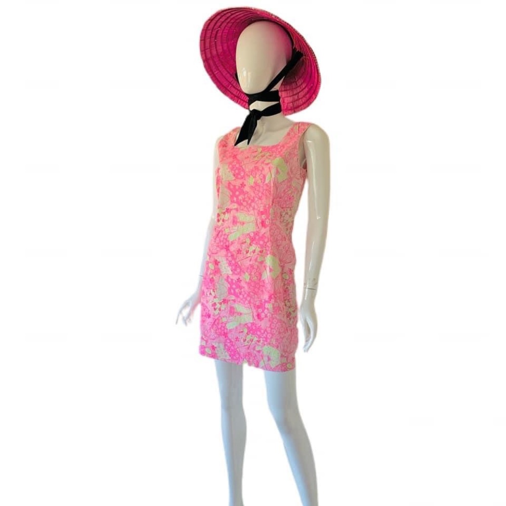Vtg 90’s Lilly Pulitzer Shift Dress Lounging Ladies
